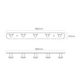 TOWEL HOOK AHF-V5 SS