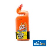 MR MUSCLE TOILET BOWL CLEANER AROMA CLEAN TWIN PACK 500ML OCEAN ESCAPE