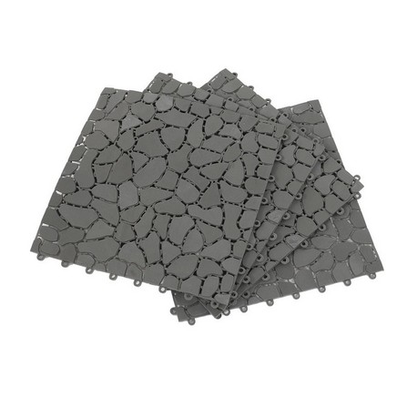 ANTI-SLIP MAT HOME LIVING STYLE STONE 30X30CM GRAY