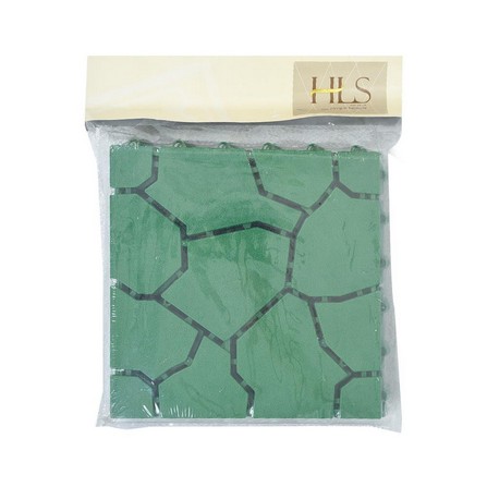 ANTI-SLIP MAT HOME LIVING STYLE BIG STONE 30X30CM GREEN