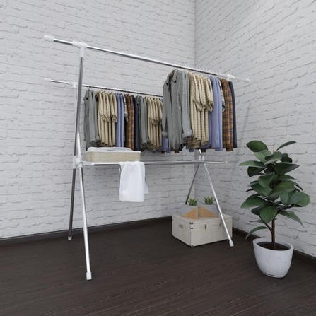 CLOTH RACK FOLDABLE X TYPE 150x72x132CM