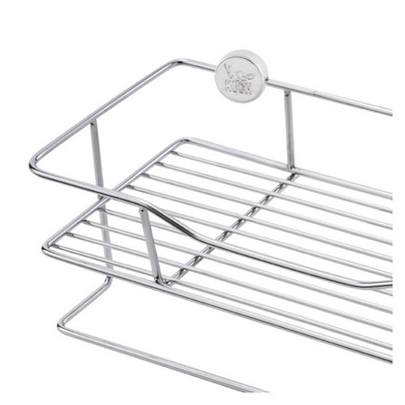 KITCHEN RACK WITH RAIL KECH HWS084 STAINLESS STEEL