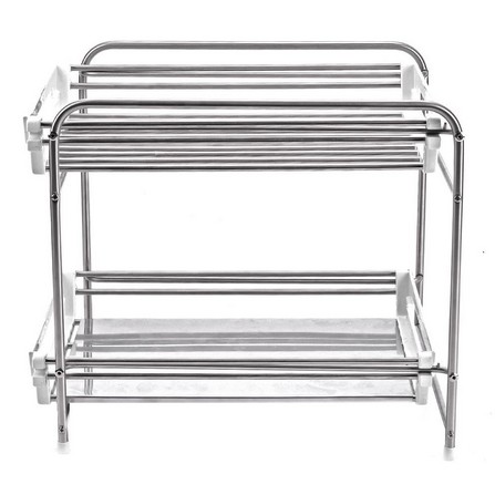2-TIER STAINLESS STEEL SHELF KECH HBS-02
