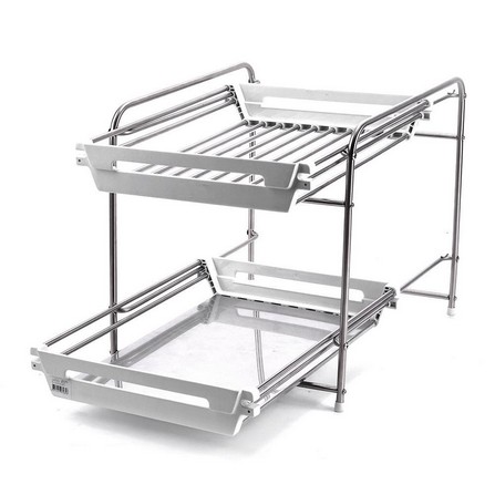 2-TIER STAINLESS STEEL SHELF KECH HBS-02