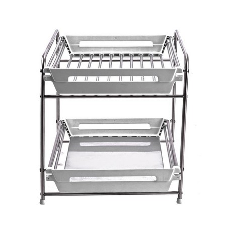 2-TIER STAINLESS STEEL SHELF KECH HBS-02