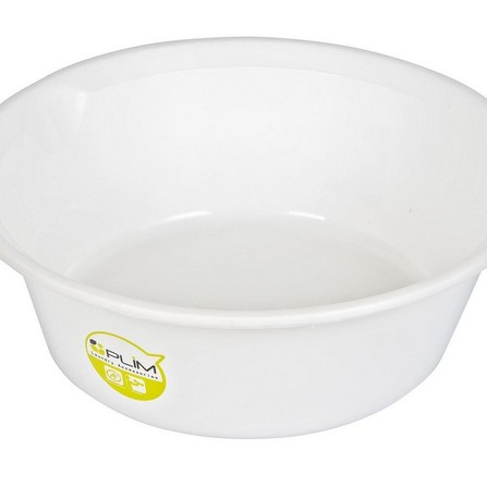ROUND BASIN PLIM 35cm WHITE