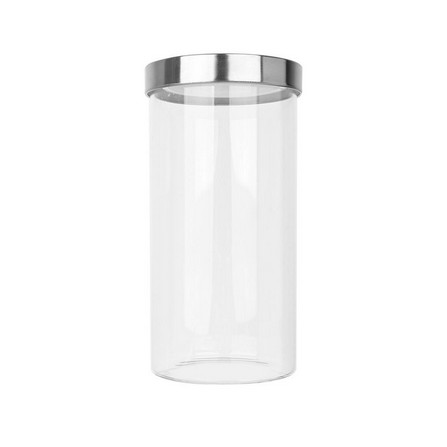 GLASS CANISTER FLOW M ROUND