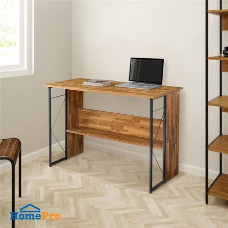 FURDINI OFFICE DESK TABLE WOOD 110CM CT-3524C OAK