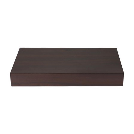 FLOATING SHELF FASTTECT 40X24X5CM WENGE