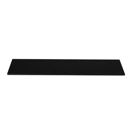 WALL SHELF STACKO 120X24X1.6CM BLACK