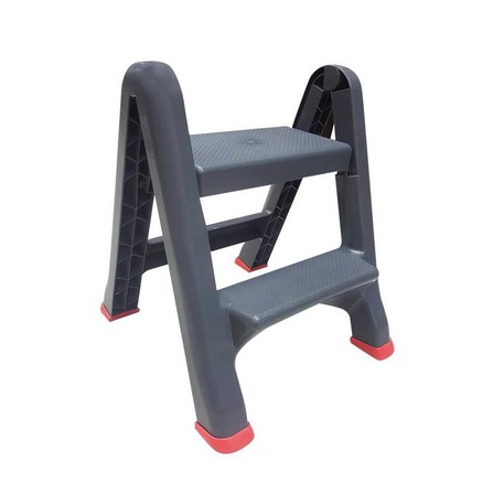 MATALL 2 STEP PLASTIC LADDER BLACK