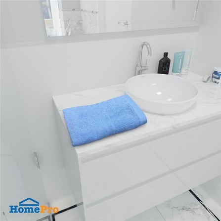 TOWEL HOME LIVING STYLE WEIR 15X32" BLUE