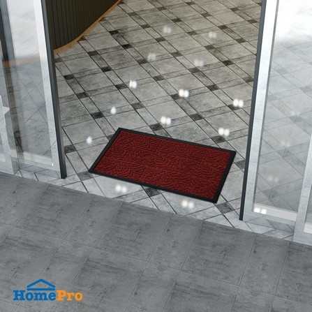 DOOR MAT HOME LIVING STYLEMX1039 44X74CM RED