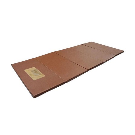 5-FOLD PICNIC MATTRESS HOME LIVING STYLE 80X180CM BROWN
