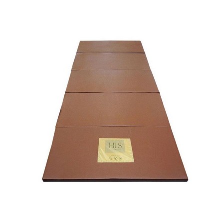 5-FOLD PICNIC MATTRESS HOME LIVING STYLE 80X180CM BROWN