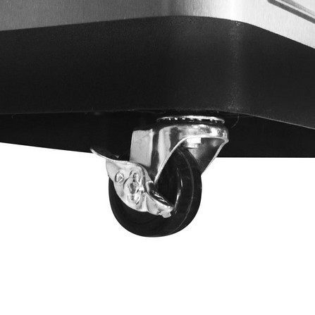 DUST BIN LID WITH HOLE 65L SS/BLACKK(1084027)