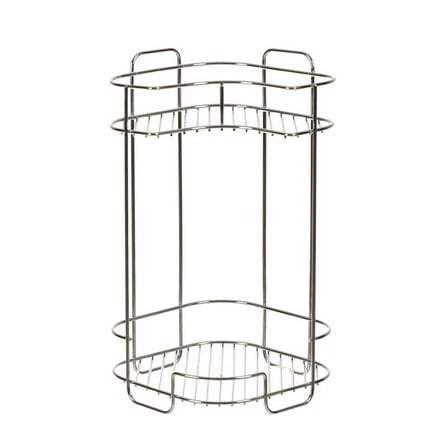 CORNER RACK KECH HWS147-A 2-TIER STAINLESS STEEL 304