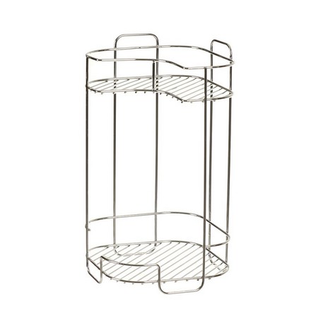 CORNER RACK KECH HWS147-A 2-TIER STAINLESS STEEL 304