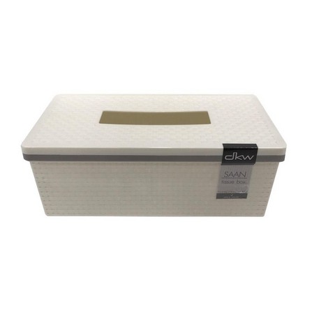 TISSUE DISPENSER BOX DKW SAAN CREAM