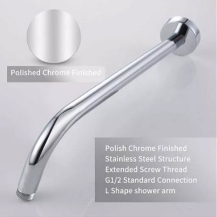 SHOWER ARM RS 16" RS-AL16