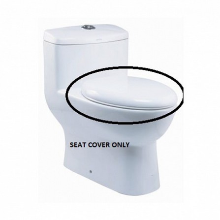 PLASTIC TOILET SEAT S&C(N) WC1015 WH