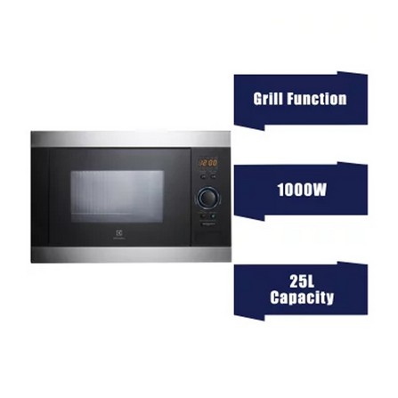 BUILTINMICROWAVE ELECTROLUX EMS2540X60CM