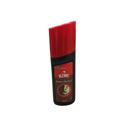 KIWI SHOE SHINE & PROTECT 75ML BROWN