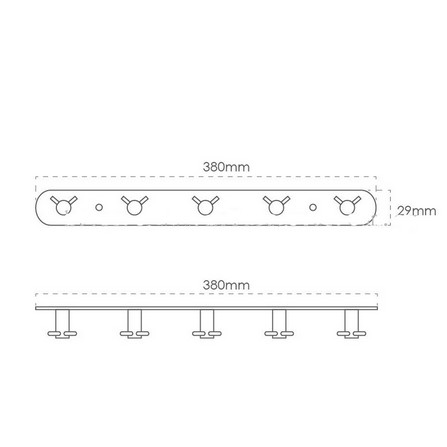 TOWEL HOOK AHF-V5 SS
