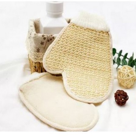 BATH MITT HEMPS SB 162 22CM X 20CM