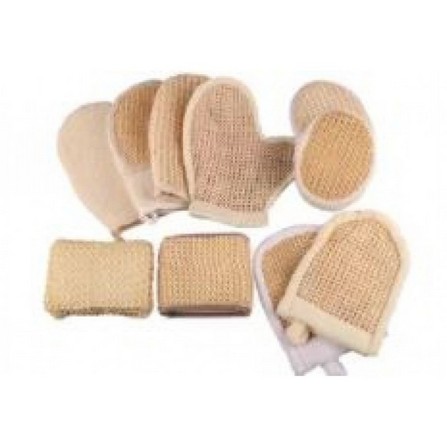 BATH MITT HEMPS SB 162 22CM X 20CM