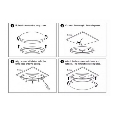 CEILING LAMP 6613/2X22W/3C CIELO WH