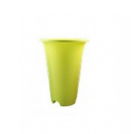 MACARON PLASTIC POT (L) 0770 EAGO LT GRN