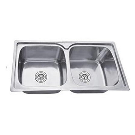 CABANA BUILT-IN TOPMOUNT SINK 2BOWL CKS 315 SS 97CM