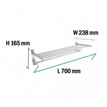 TOWEL RACK LBA-TR08-SS