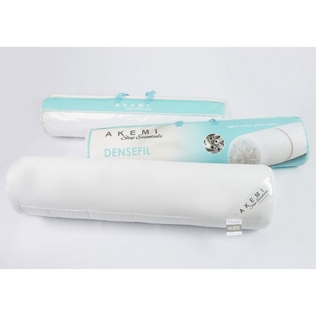 BOLSTER AKEMI ESSENTIAL DENSEFIL 20CM X 94CM BOLSTER DENSEFIL WHITE