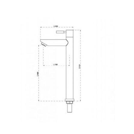 BASIN FAUCET TF-TB1002S SS