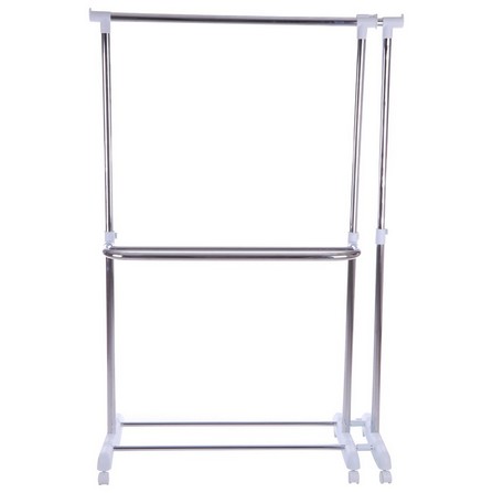 HOMEPRO CLOTH RACK ADJUSTABLE W162XD44XH170 CM SILVER