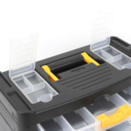 HOMEPRO HUALEI STORAGE BOX 3 DRAWERS PLASTIC HL3079-C W40XD20XH28.5 CM BLACK-CLEAR
