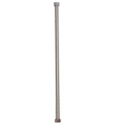 HOMEPRO BATHTIME TOILET TANK HOSE BT196245 16" SILVER