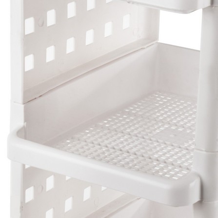 HOMEPRO APISITH SHELF 5 TIER PLASTIC 1075M5 W27XD33XH97 CM WHITE