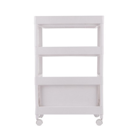 HOMEPRO APISITH SHELF 3 TIER WITH 1 DRAWER PLASTIC W48XD30XH76.5 WHITE