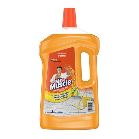 MR MUSCLE FLOOR CLEANER MM-KKLN 2L LEMON