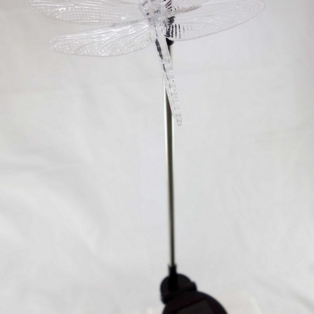 EAGOCRAFT P800006B/0053 SOLAR LIGHT CLEAR DRAGONFLY