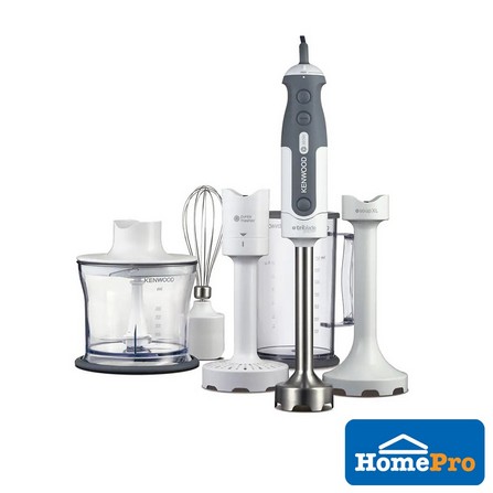 KENWOOD HAND BLENDER HDP406WH 800WATT 5 ATTACHMENT VARIABLE SPEED+TURBO