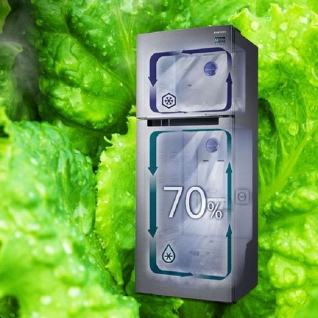 SAMSUNG 2DOOR REFRIGERATOR RT35K5562SL/ME 450L STAINLESS