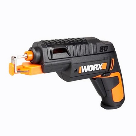 WORX CORDLESS MULTIBIT SCREWDRIVER WITH HOLDER WX255 4V BLACK