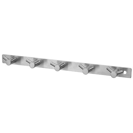 CABANA TOWEL HOOK 5 HOOKS CB806-5 W35XD4XH3 CM SILVER