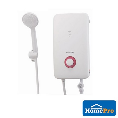 SHARP SHOWER HEATER NON PUMP WITH HAND SHOWER WHN115B WHITE