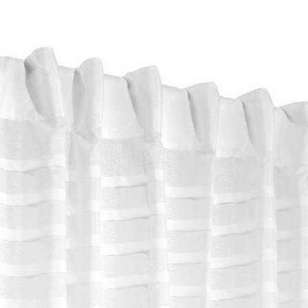 HLS DITTO SHEER CURTAIN 140X180 WHITE