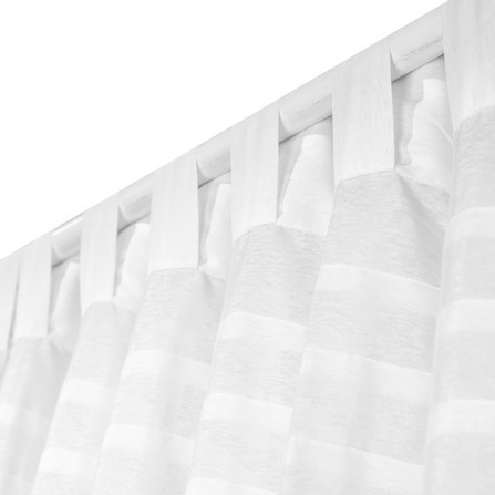HLS DITTO SHEER CURTAIN 140X180 WHITE
